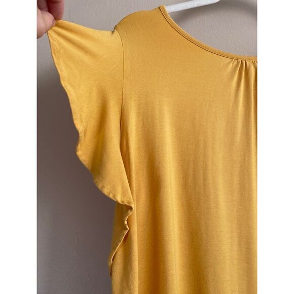 Matilda Jane Mustard Yellow Bocce Ball Top Sz S - Picture 12 of 14